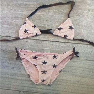 Pink Star Kids Bikini